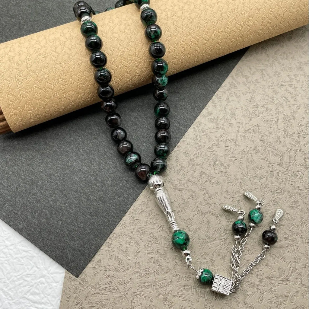 Bracelet Tasbih 33 Perles – Élégance Masculine et Spiritualité