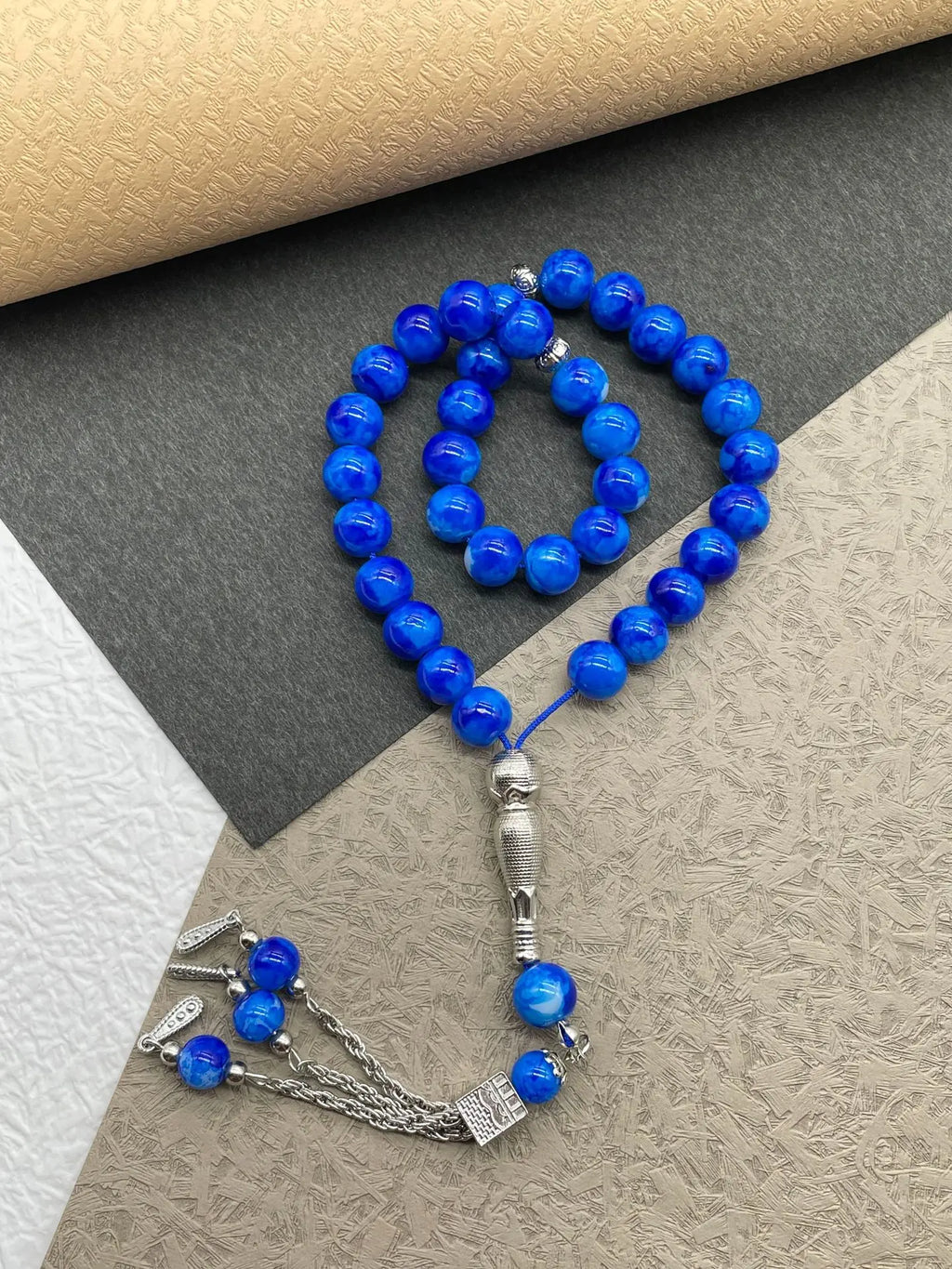 Bracelet Tasbih 33 Perles – Élégance Masculine et Spiritualité