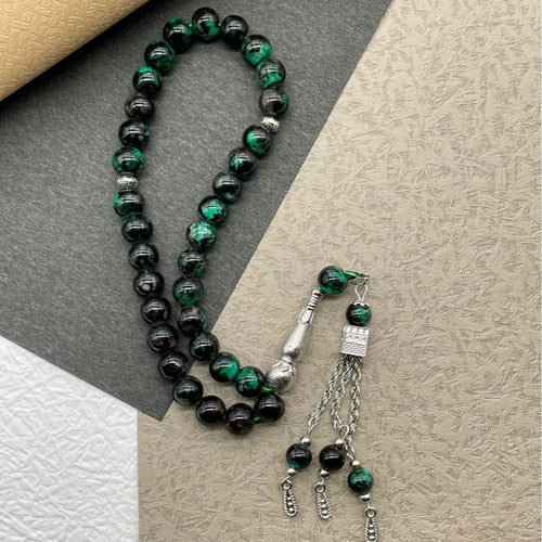 Bracelet Tasbih 33 Perles – Élégance Masculine et Spiritualité